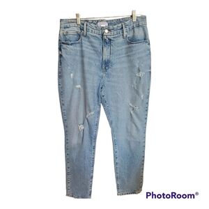 Good America Jeans 10 / 30   light washed denim